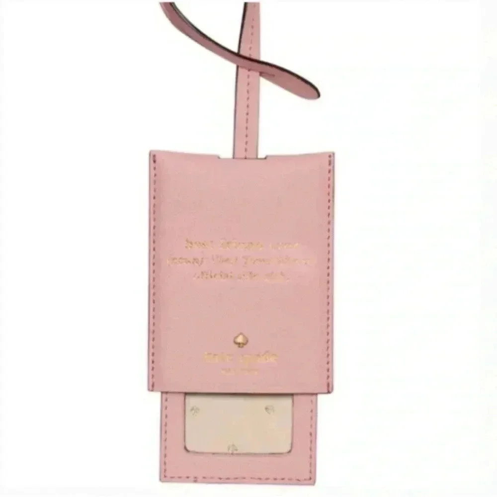 Kate Spade Wedding Bells Best Friend Luggage Tag